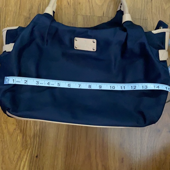Kate Spade nylon purse in navy/tan - Picture 13 of 15